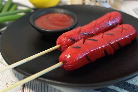 Hotdog On Sticks .